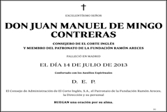 Juan Manuel de Mingo